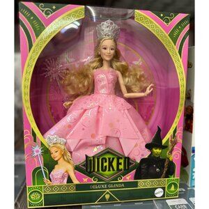 Mattel Wicked Movie Deluxe Glinda Doll URL MISPRINT ERROR BOX  Collectors Doll
